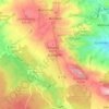 Mappa topografica Karsdorf, altitudine, rilievo