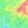 Mappa topografica Montesiro, altitudine, rilievo