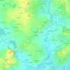 Mappa topografica La Gautrais, altitudine, rilievo