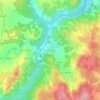 Mappa topografica Vale Longo, altitudine, rilievo