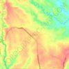Mappa topografica Kiara, altitudine, rilievo