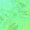 Mappa topografica Flettmar, altitudine, rilievo