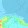 Mappa topografica Bagumbayan, altitudine, rilievo