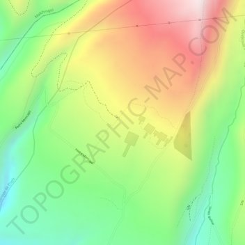Mappa topografica Cochasquí, altitudine, rilievo