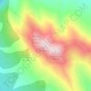 Mappa topografica Toranzo, altitudine, rilievo