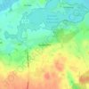Mappa topografica Badendiek, altitudine, rilievo