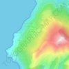 Mappa topografica Olmi, altitudine, rilievo