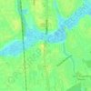 Mappa topografica Moultrie, altitudine, rilievo