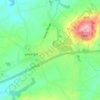 Mappa topografica La Chenayvrière, altitudine, rilievo