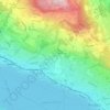 Mappa topografica Grüt, altitudine, rilievo