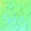 Mappa topografica Talomo, altitudine, rilievo