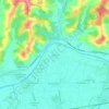 Mappa topografica Vitiana, altitudine, rilievo