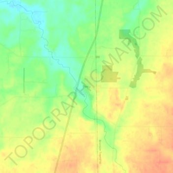 Mappa topografica Peru, altitudine, rilievo