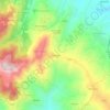 Mappa topografica San Egidio, altitudine, rilievo