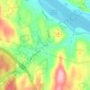 Mappa topografica Arnolds, altitudine, rilievo