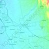 Mappa topografica San Jacinto, altitudine, rilievo