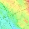 Mappa topografica Rainford Junction, altitudine, rilievo