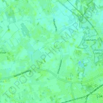 Mappa topografica Fortuine, altitudine, rilievo