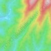 Mappa topografica урочище Саркисово, altitudine, rilievo