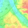 Mappa topografica Bronnen, altitudine, rilievo