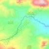 Mappa topografica El Abiar, altitudine, rilievo