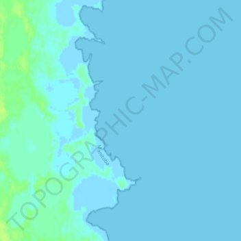 Mappa topografica Nunalla, altitudine, rilievo