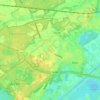 Mappa topografica Heide, altitudine, rilievo