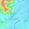 Mappa topografica Guayabo, altitudine, rilievo