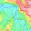 Mappa topografica Le Moulin du Vey, altitudine, rilievo