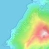 Mappa topografica Chine, altitudine, rilievo