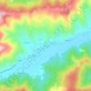 Mappa topografica Morra, altitudine, rilievo