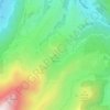 Mappa topografica Le Tuco, altitudine, rilievo