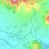Mappa topografica Santa Elena, altitudine, rilievo