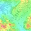 Mappa topografica Les Riperts, altitudine, rilievo