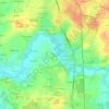 Mappa topografica Chemin de la Vallée, altitudine, rilievo