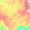 Mappa topografica Abejorral, altitudine, rilievo