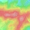Mappa topografica Signal d'Ecouves, altitudine, rilievo