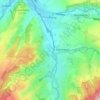 Mappa topografica Overgeul, altitudine, rilievo