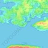 Mappa topografica Vilavel, altitudine, rilievo
