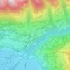 Mappa topografica Meiern, altitudine, rilievo