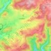Mappa topografica Bolzenbach, altitudine, rilievo