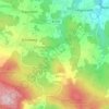 Mappa topografica Kniereit, altitudine, rilievo