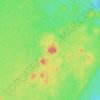 Mappa topografica Гапсельга, altitudine, rilievo