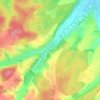 Mappa topografica Spindelwag, altitudine, rilievo