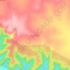 Mappa topografica Dhalewadi, altitudine, rilievo