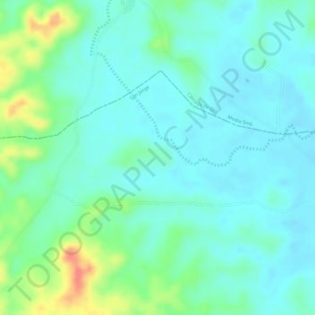 Mappa topografica Villa Lia, altitudine, rilievo