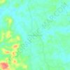 Mappa topografica Vereda La Ceiba, altitudine, rilievo