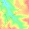 Mappa topografica Okoth, altitudine, rilievo