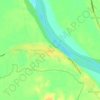 Mappa topografica Alibago, altitudine, rilievo