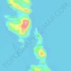 Mappa topografica Navotas, altitudine, rilievo